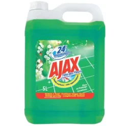DÉTERGENT AJAX NETTOYAGE SOLS SANS RINÇAGE AJAX - bidon de 5 l