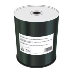 DVD-R 4.7GB 16X INKJET WHITE PRINTABLE - spindle de 100