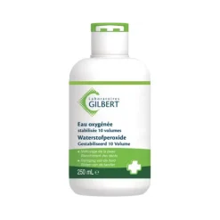 EAU OXYGÉNÉE ANTISEPSIE LOCALE LABORATOIRES GILBERT - flacon de 250 ml