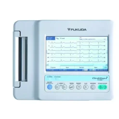ECG 6 PISTES FX8200 FUKUDA AVEC CALCUL DES PARAMÈTRES
