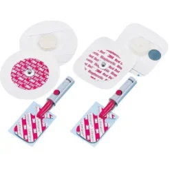 Electrodes 3M™ Red Dot™ 2239 avec support Micropore