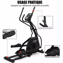 ELLIPTIQUE HELIS FD EMS AUTO ALIMENTÉ CARE - usage professionnel