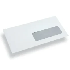 ENVELOPPES COURRIER AVEC FENÊTRE AUTO-ADHÉSIVES - boîte de 500