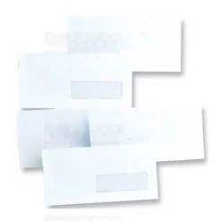 ENVELOPPES COURRIER AVEC FENÊTRE AUTO-ADHÉSIVES - boîte de 500