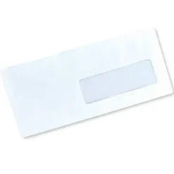 ENVELOPPES COURRIER AVEC FENÊTRE AUTO-ADHÉSIVES - boîte de 500