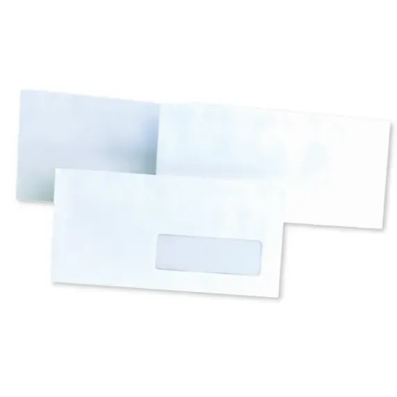 ENVELOPPES COURRIER SANS FENÊTRE AUTO-ADHÉSIVES - boîte de 500