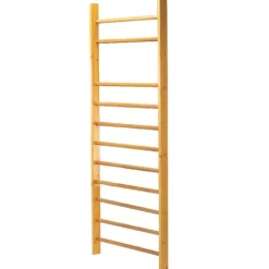 ESPALIER EN BOIS 11 BARREAUX OVALISÉS CARE - structure 230 x 80 x 10 cm