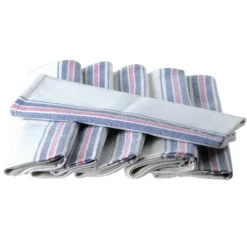 ESSUIE-MAINS COTON ABSORBANT TEXTILE - lot de 6