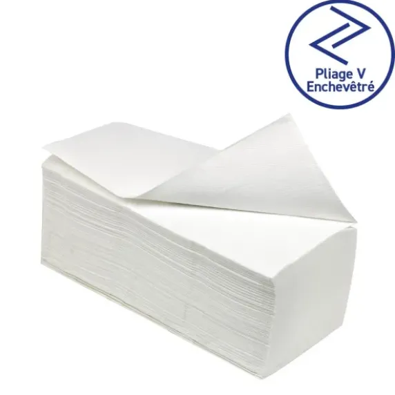 ESSUIE-MAINS MICRO GAUFRÉ PLIAGE V ABSORBANT MEDICLINIC - colis de 3200 formats