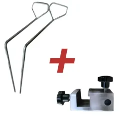 ETAUX DE FIXATION + ETRIERS GYN MED INOX MEDICLINIC - pack de 2 + 2