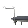 ETRIERS POUR DIVAN GYN MED ACIER INOXYDABLE MEDICLINIC - jeu de 2