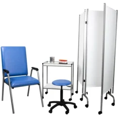 FAUTEUIL DE VACCINATION ROBUSTE SELLERIE CONFORTABLE CARINA