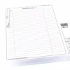 FICHES MÉDICALES 3 VOLETS STANDARD COMED - colis de 250 fiches