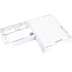 FICHES MÉDICALES 3 VOLETS STANDARD COMED - colis de 250 fiches