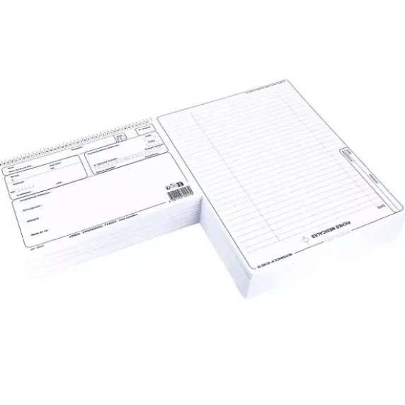 FICHES MÉDICALES 3 VOLETS STANDARD COMED - colis de 250 fiches
