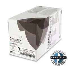GANTS CHIRURGICAUX GAMMEX SENSITIVE SANS LATEX STÉRILES ANSELL - boîte de 50 paires