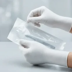 GANTS CHIRURGICAUX LATEX STÉRILES NON POUDRÉS MÉDI'TOUCH - boîte de 50 paires