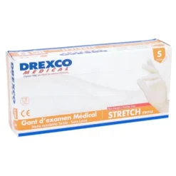 GANTS VINYLE STRETCH NON POUDRÉS MEDICLINIC - boîte de 100 gants