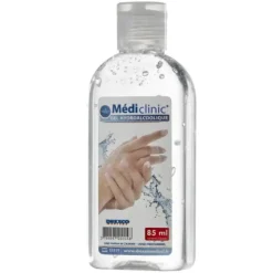 GEL HYDROALCOOLIQUE DÉSINFECTANT SANS PARFUM MEDICLINIC - flacon de 85 ml