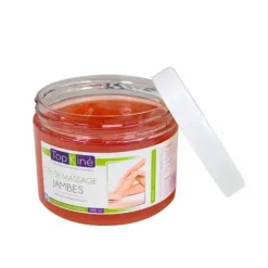 GEL JAMBES LOURDES EFFET FROID INTENSE TOP'KINE - pot de 500 ml