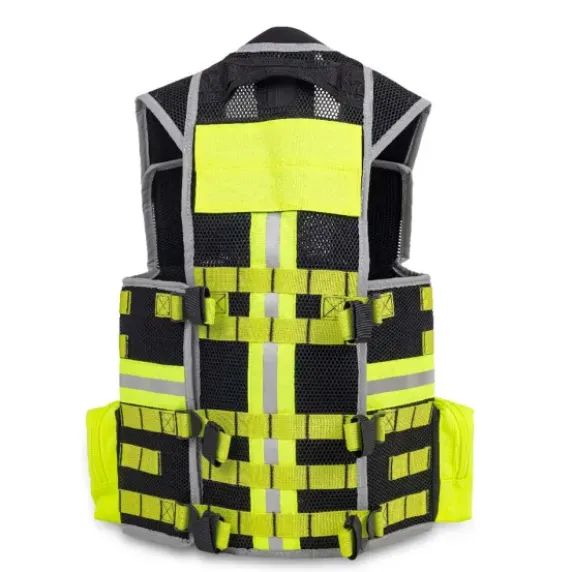 GILET D'INTERVENTION MÉDICAL HAUTE VISIBILITÉ ELITE BAGS - jaune