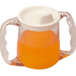GOBELET 2 ANSES COUVERCLE PIPETTE PRISE STABLE COLSON - 300 ml