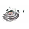 GRILLE DE PROTECTION LAMPE INFRAROUGE IR400W VERRE ET QUARTZ - à l'unité