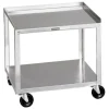 GUERIDON INOX MB 2 PLATEAUX MOBILE CHATTANOOGA - 2 plateaux