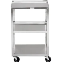 GUERIDON INOX MB-T 3 PLATEAUX CHATTANOOGA - 76 x 48 x 43 cm