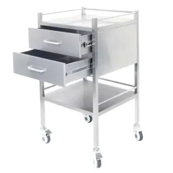 GUERIDON MEDICLINIC 2 TIROIRS