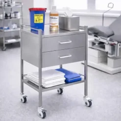GUERIDON MEDICLINIC 2 TIROIRS