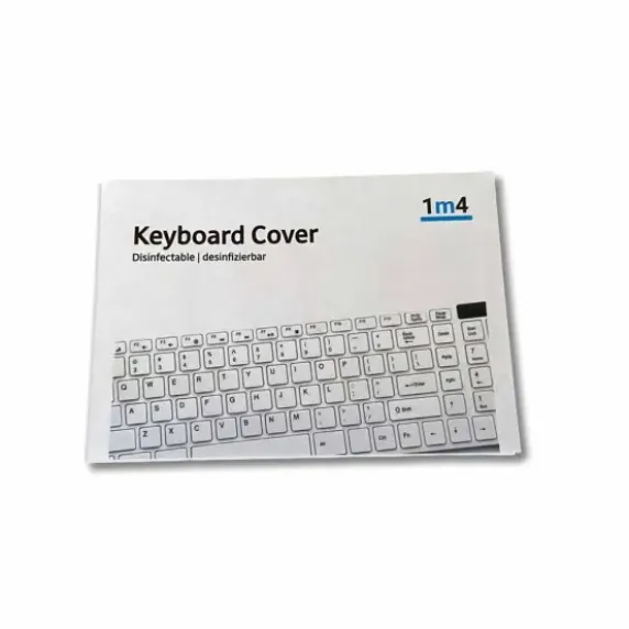 HOUSSE DE PROTECTION CLAVIER TPU DÉSINFECTABLE - pour clavier standard
