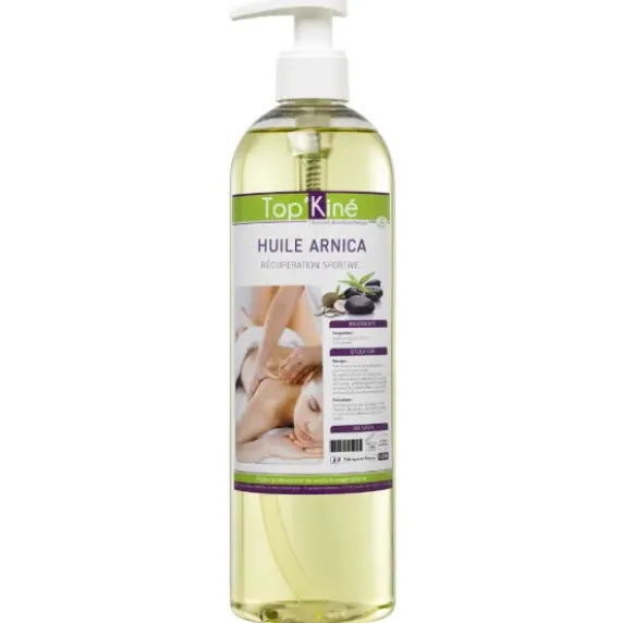 HUILE ARNICA TOP'KINE EFFET CHAUFFANT TOP'KINE - flacon de 500 ml