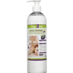 HUILE CHAUFFANTE CAMPHRÉE TOP'KINE EFFET CHAUFFANT DURABLE - flacon de 500 ml