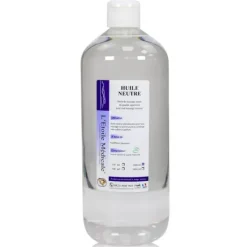 HUILE DE MASSAGE NEUTRE GLISSE RÉGULIÈRE ETOILE MEDICALE - flacon de 1 l