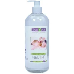 HUILE DE MASSAGE NEUTRE TOP'KINE GLISSE RÉGULIÈRE TOP'KINE - bouteille de 1 l