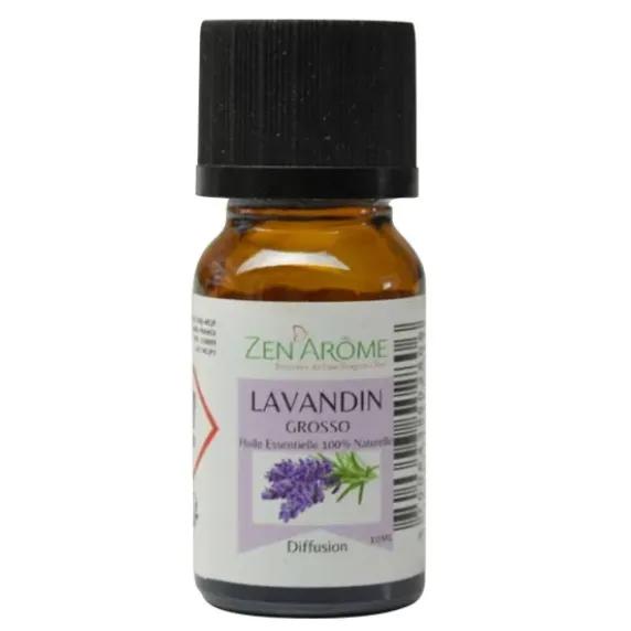HUILE ESSENTIELLE LAVANDIN GROSSO 100% PURE ET NATURELLE - flacon de 10 ml