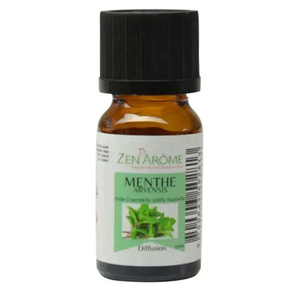 HUILE ESSENTIELLE MENTHE ARVENSIS 100% PURE ET NATURELLE - flacon de 10 ml