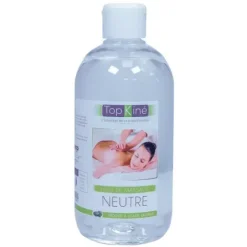 HUILE NEUTRE GLISSE OPTIMALE TOP'KINE - flacon pompe 500 ml