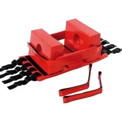 IMMOBILISATEUR DE TÊTE POUR CIVIÈRE ET PLAN DUR HOLTEX - rouge