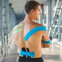 KINESIOLOGY TAPE SPORTS ÉTIRABLE RESPIRANTE CE - 5 cm x 5 m