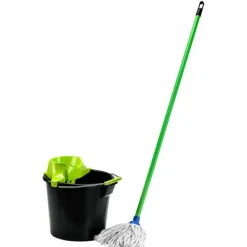 KIT BALAIS-LAVEURS NETTOYAGE PETITES SURFACES - seau 14 l