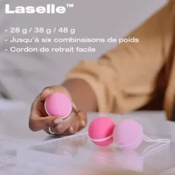 KIT PERLES D'EXERCICE KEGEL LASELLE INTIMA