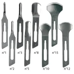 LAMES DE GOUGES STÉRILE ELOI PRÉCISES À USAGE UNIQUE - boîte de 100
