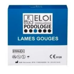 LAMES DE GOUGES STÉRILE FORME RONDE ELOI - boîte de 100