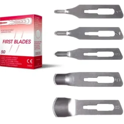 LAMES DE GOUGE STÉRILES FIRST BLADE HAUTE PRÉCISION INOX - boîte de 50