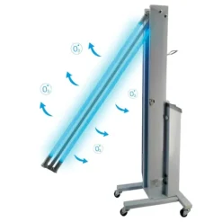 LAMPE DE STÉRILISATION U.V.C + OZONE - MOBILE