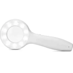 LAMPE DE WOOD AVEC LOUPE À MAIN LED GROSSISSEMENT 4,5X - à main