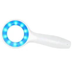 LAMPE DE WOOD AVEC LOUPE À MAIN LED GROSSISSEMENT 4,5X - à main
