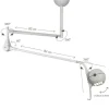 LAMPE D’EXAMEN LED BELLON FIXATION PLAFOND LID - fixation plafond
